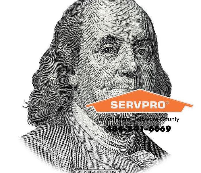 Benjamin Franklin portrait (as on the $100 bill)